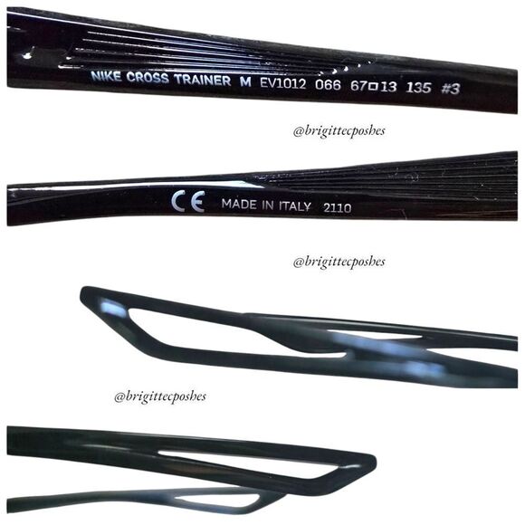 NIKE Unisex Cross Trainer M EV1012 Black Sunglasses - Picture 10 of 12